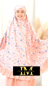 MUKENA ANAK TANGGUNG TAS RANSEL CANTIK (5-11 tahun)