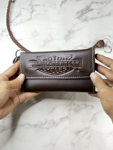 Dompet Harley Davidson Kulit Dompet Cowok Keren