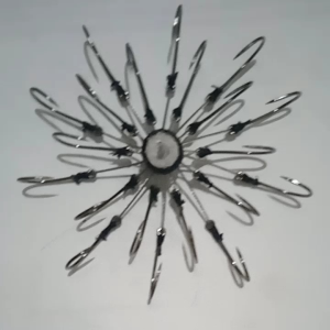 kail pancing baronang model zig-zag 20 mata kail