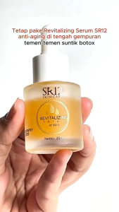 Serum Revitalizing SR12 Mengatasi Mata Panda Mencerahkan Kulit Wajah Anti Penuaan Dini Anti Aging Pencerah Perawatan Muka