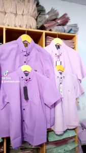 kemeja dewasa lengan pendek oxsford