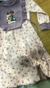 Gamis Anak Desain Labubu Umur 2-9 Tahun