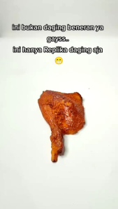 Replika Makanan Daging Ayam Bakar/Goreng: Edukasi Anak & Dekorasi Meja Makan