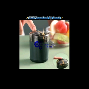 SILNOV Tempat Tusuk Gigi Otomatis Pop-up Automatic Toothpick Dispenser - SL-85 - Green