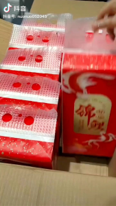 Malaysia ready stock one pac1200 pcs CNY Tissue Paper / Facial Tissue Quality New Year style tissue