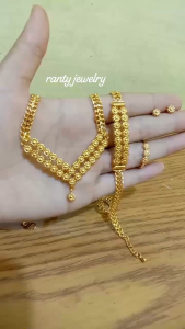Set Perhiasan Merica Set matahari Terbaru Awet Pake Harian Cocok dipake Kondangan