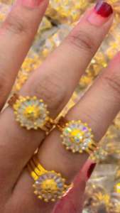 Cincin Matahari Diamond Emas BangkokPersis Ori COP 916