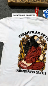 Kaos Penampilan Artis Lubang Gratis/kaos kata kata /kaos pria wanita/kaos distro