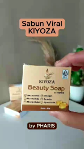 50 gram paket 3 pcs beli 2 gratis 1 sabun viral KIYOZA BEAUTY SOAP BY PHARIS MENCERAHKAN KULIT MENGATASI JERAWAT & FLEK