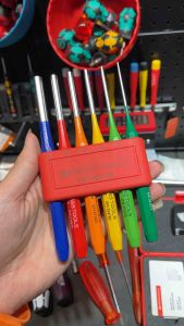 Bộ Đục Chốt Nhiều Màu PB Swiss Tools PB 755.BL RB (746930 6) Cây - Hàng Chính Hãng 100% từ Thụy Sĩ