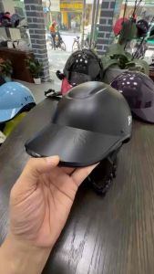 Mũ bảo hiểm Brabus chính hãng  Màu Đen Nhám mũ lưỡi trai khoét sau  bảo hành chính hãng 12 tháng