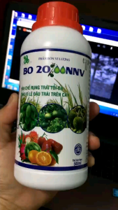 Phân bón BO TRẮC 20%. CHAI 500ML