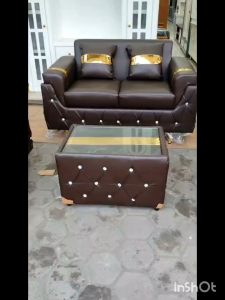 Sofa Tamu Kursi Tamu 211 Plus Meja Bahan Oscar/trinityjayafurniture