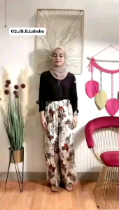 Celana Kulot Rayon Motif Jumbo: Pilihan Nyaman dan Elegan