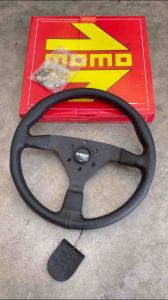 MOMO ITALY Montecarlo Steering Wheel JDM Leather / Alcantara Suede 350mm Universal THAI