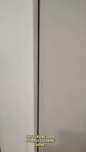 ArisaHome Cleaning Cabinet 1 Door / Kitchen Cabinet / Multi Purpose Cabinet Plastic Leg / Storage Cabinet / Almari Dapur