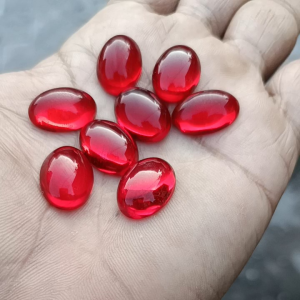batu akik delima merah siem 18x13mm