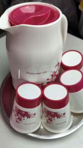 JUG AIR TAHAN PANAS & SEJUK 10 JAM !(FREE 4 CAWAN)