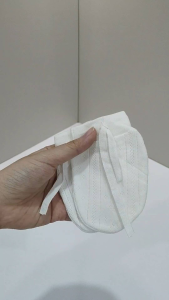 [Ready Stock] Zenzi Baby 100% Cotton Soft Anti Scratch Mittens for Newborn Baby Gloves 0-12M
