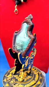 กรอบพระ กรอบเลเซอร์ กรอบหน้ากากเลเซอร์ กรอบสำเร็จ กรอบเลเซอร์ไม้มงคล เศียรพ่อแก่หลวงพ่อกาหลง เขี้ยวแก้ว