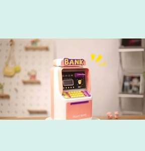 [HeyPop!] Face Regconition Saving ATM Machine Kids Smart Piggy Bank