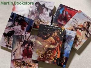 Heaven Officials Blessing: Tian Guan Ci Fu Vol 1-8(Paperback) by Mo Xiang Tong Xiu