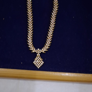 Long Flower Design Neckset - Unique Traditional Imitation Jewelry