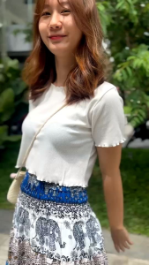 กระโปรงมาตาลดา **เลือกลาย เลือกสีในแชท** ผ้าเรยอน พริ้ว ใส่สบาย พร้อมส่ง - ร้านส่งไว