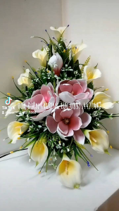 Hoa Mộc Lan-Hoa Trang Trí Có Đèn 15 bông