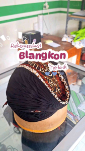 BLANGKON LIPAT HALUS JOGJA MATARAM BISA DI CUCI
