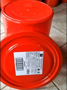 2 PCS Toples 8 liter/ ember bekas eskrim diamond 8 liter/ ember plastik