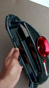 Tutup Filter VeloScope Carbon Untuk Motor Beat & Genio