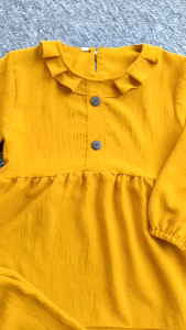 Setelan Anak Perempuan Viral Usia 1-7Tahun Bahan Crinkle Airflow