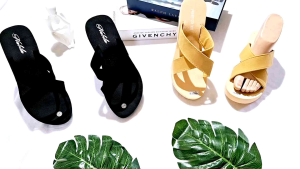 APR SANDAL WEDGES SILANG BELI SATU GRATIS SATU HARGA PROMO !! TERBATAS