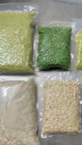 Cốm dẹp xanh làm chả chiên tôm làm bánh nấu xôi kem...[500g/1kg]