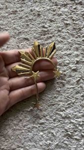 [SINGAPORE READY STOCK] 3-Star and Sun Ear Cuff Catriona Gray Miss Universe Filipiniana accessory