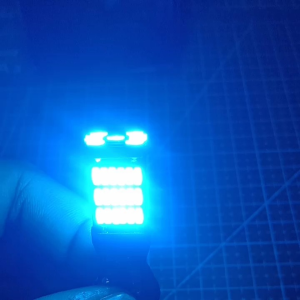 Lampu LED T10 45 Mata Mobil Rem Sein Canbus ERROR FREE SUPER BRIGHT - BIRU - 45 LED