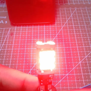 LAMPU LED MUNDUR SENJA T15 T10 W16W CANbus 45 SUPER BRIGHT ERROR FREE - merah