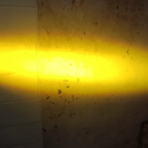 lampu led sorot laser D2 owl  putih kuning 20wat 1pcs