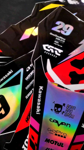 Decal KLX DTracker Full Body Bisa Custom & Decal Supermoto Full Body