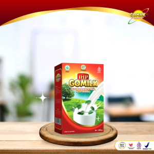 GOMILK susu kambing ettawa plus herbal daun kelor 200gr