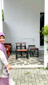 Alesha Gamis Anak Perempuan Bahan Woolpeach Usia 4-14 Tahun & Set Kerudung