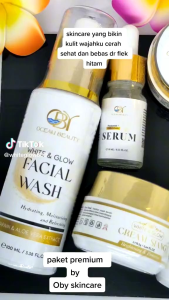 paket whitening premium oby skincare // ocean beauty