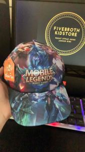 Topi anak Mobile Legend Sublim Full Print / Topi anak Mobilelegend