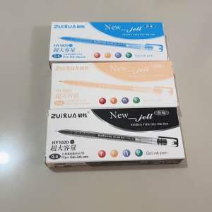 Pen /bolpen /pulpen 0.4 Hitam/ Biru/ Merah HY1020 isi 1 lusin/12 pc