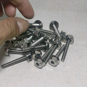 Baut Probolt M6X40 Bighead Drat 10 Panjang 4 CM Stainless 2 Kunci Anti Karat