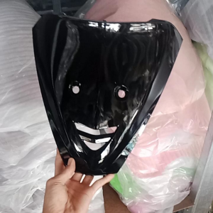 Cover tameng panel depan Honda karisma warna hitam biru