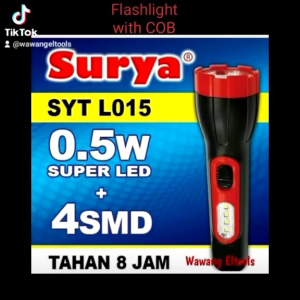 SENTER SURYA SYT L015 /CHARGE/CHAS/EMERGENCY Super terang