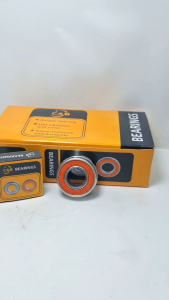 BEARING BAN GEROBAK DORONG 16MM / BEARINGS LEHER RODA 16MM