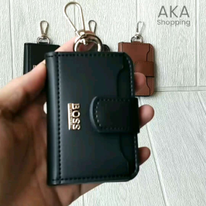 HC BOS02 | Elegan Dompet STNK Gantungan Kunci Mobil Motor